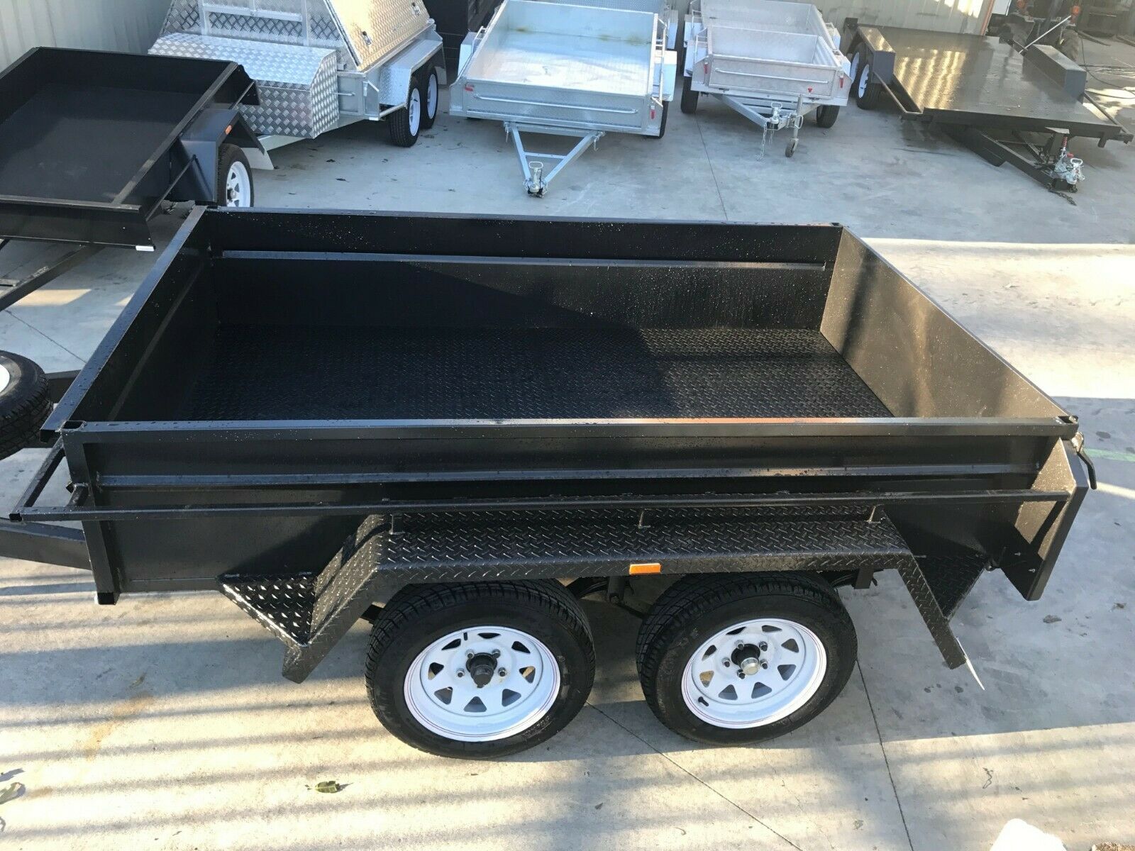 8x5 Tandem Trailer QLD Special - 18" High Sides | Checker Plate Floor — image 4