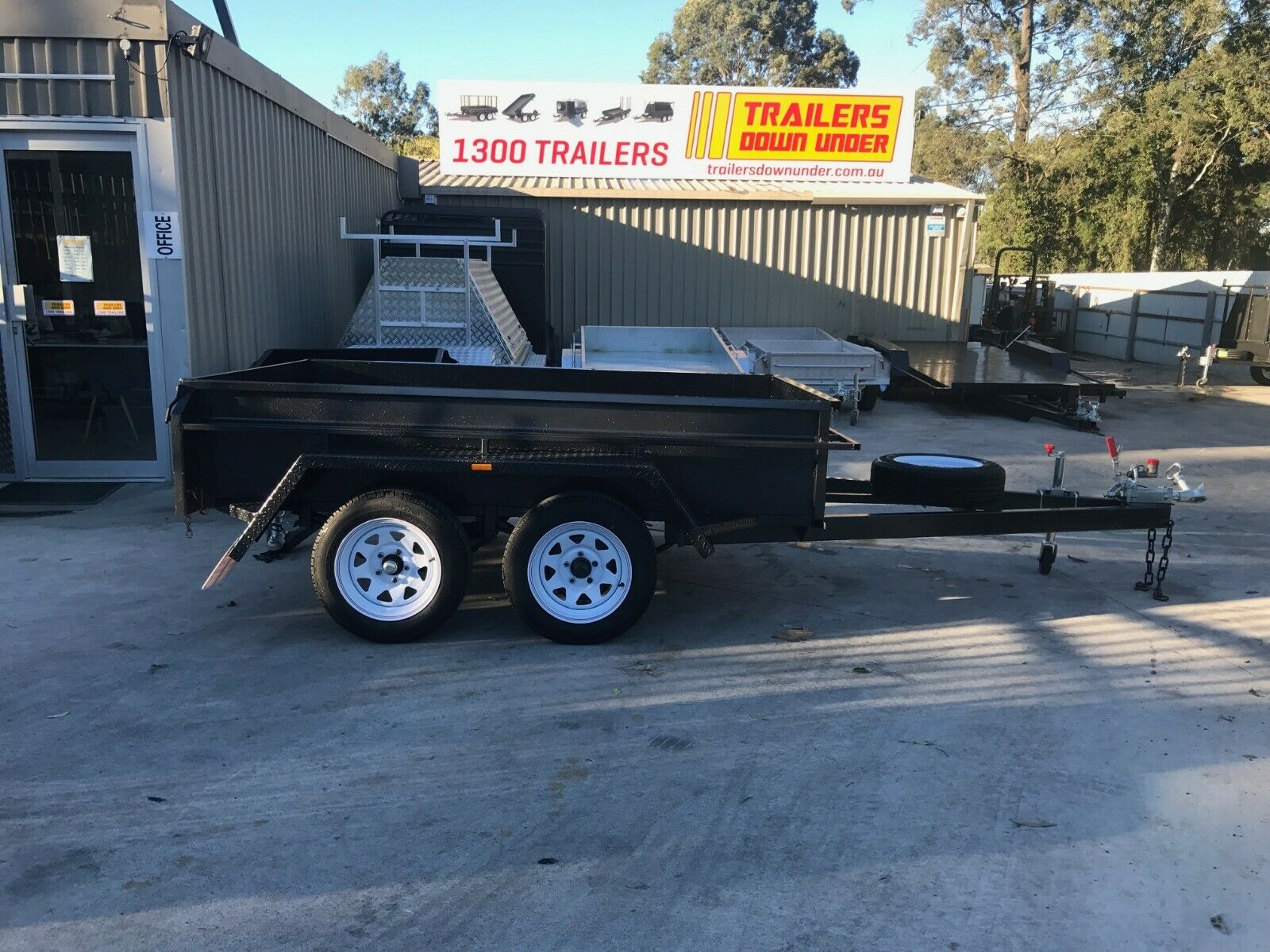8x5 Tandem Trailer QLD Special - 18" High Sides | Checker Plate Floor — image 7