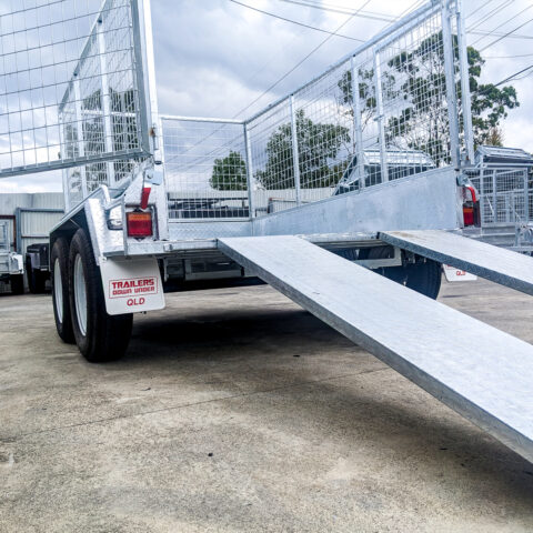8x5 Tandem Axle Galvanised Trailer with 3 Ft Cage For Sale in Brisbane — image 6