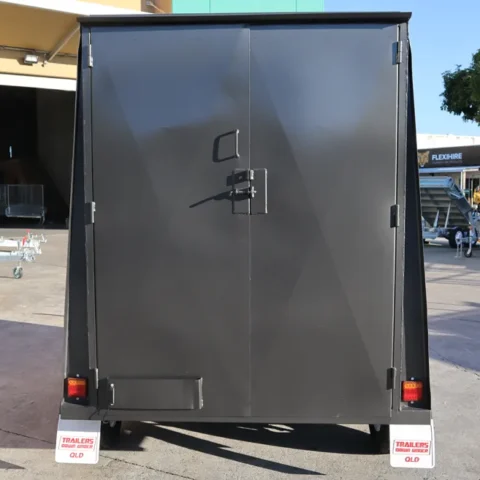 9x5 Tandem Axle Fully Enclosed 6ft High Enclosed Van Cargo Luggage Trailer For Sale Brisbane — image 3