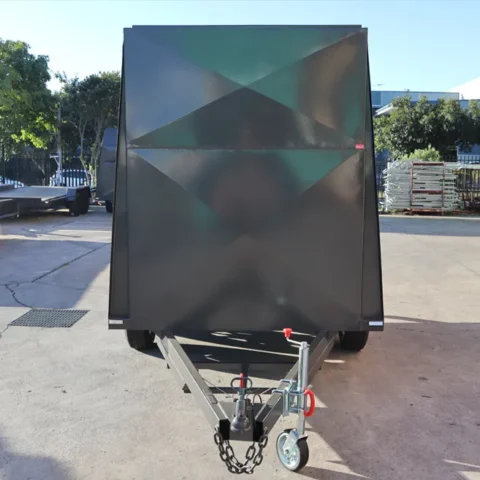 9x5 Tandem Axle Fully Enclosed 6ft High Enclosed Van Cargo Luggage Trailer For Sale Brisbane — image 5