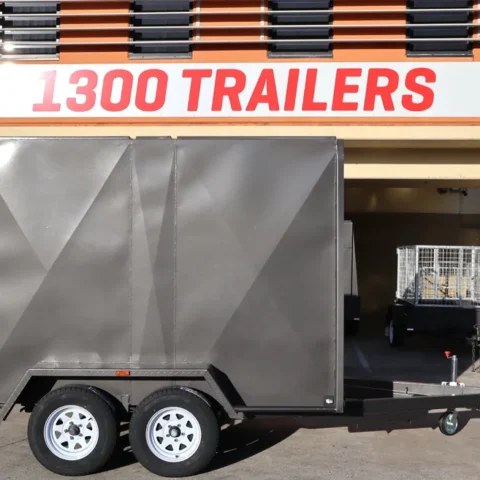 9x5 Tandem Axle Fully Enclosed 6ft High Enclosed Van Cargo Luggage Trailer For Sale Brisbane — image 7