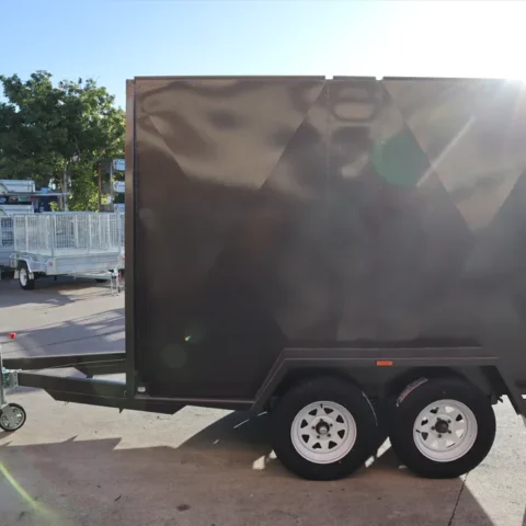 9x5 Tandem Axle Fully Enclosed 6ft High Enclosed Van Cargo Luggage Trailer For Sale Brisbane — image 8