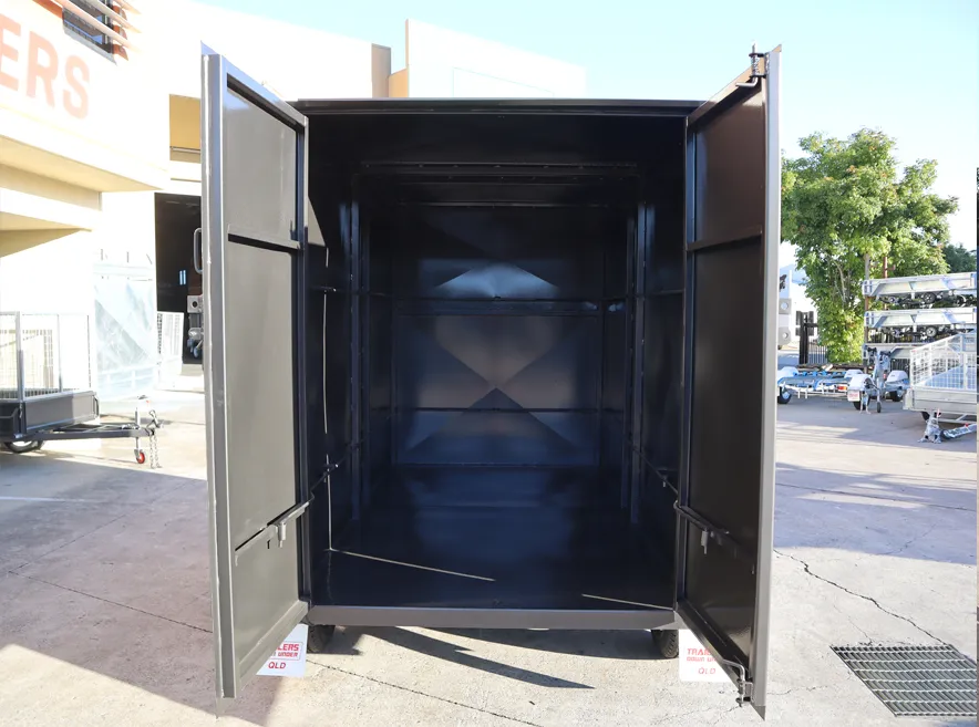 9x5 Tandem Axle Fully Enclosed 6ft High Enclosed Van Cargo Luggage Trailer For Sale Brisbane — image 10