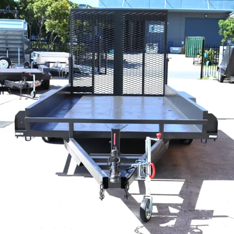 14x6’6 Australian Made Box Car Trailer With 6Ft Drop Down Rear Ramp — image 4