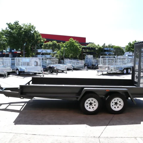 14x6’6 Australian Made Box Car Trailer With 6Ft Drop Down Rear Ramp — image 5