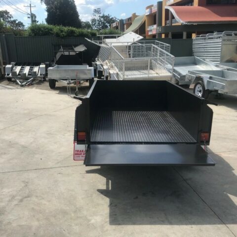 8x5 Heavy Duty Box Trailer 20 inches 500mm High Sides Long Bar QLD Special Trailer For Sale Brisbane — image 5