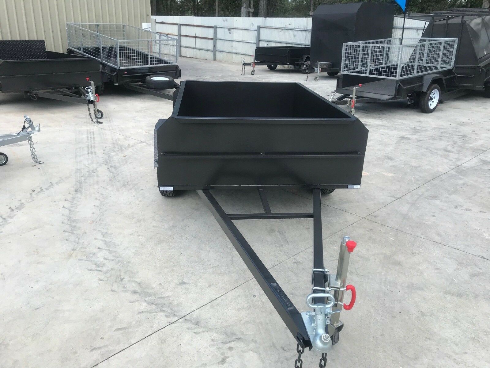 8x5 Heavy Duty Box Trailer 20 inches 500mm High Sides Long Bar QLD Special Trailer For Sale Brisbane — image 8