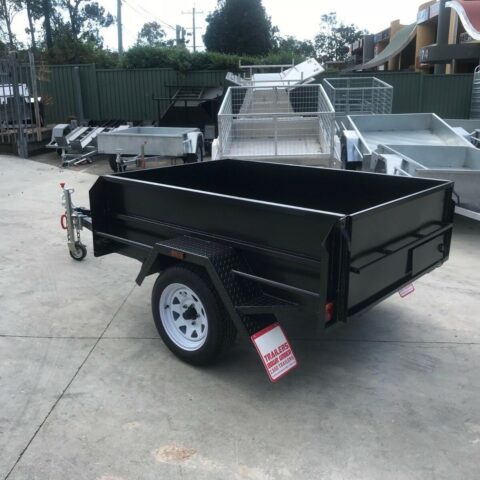 8x5 Heavy Duty Box Trailer 20 inches 500mm High Sides Long Bar QLD Special Trailer For Sale Brisbane — image 10