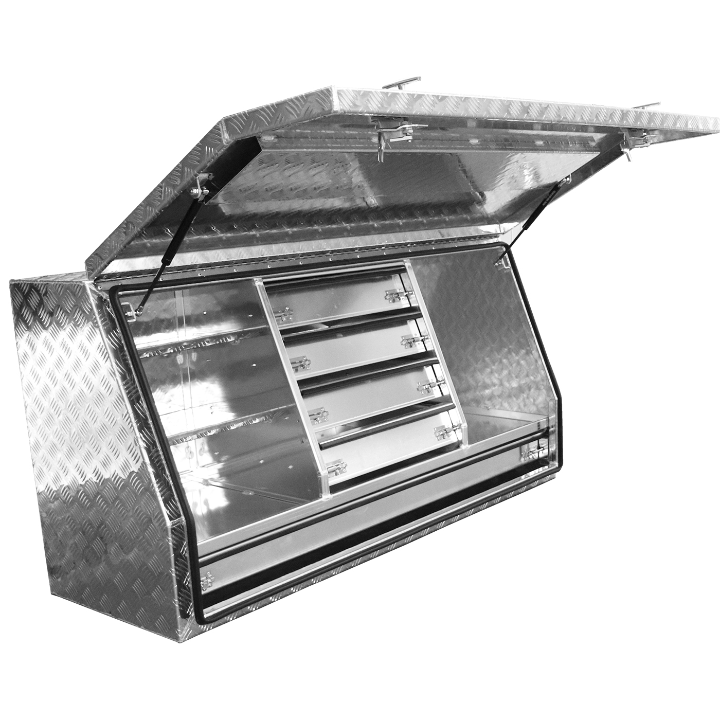 Heavy Duty Aluminium Toolbox for Ute Storage, Trailer Storage or Truck Storage