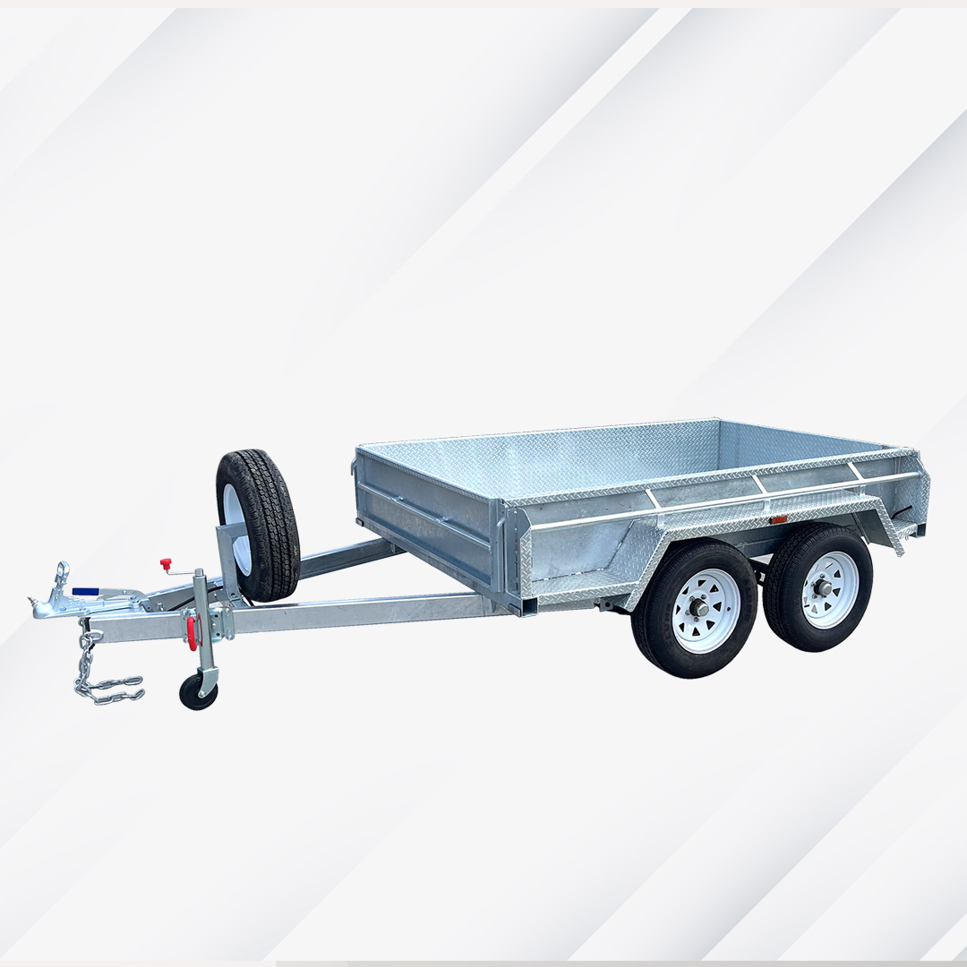 8x5 Heavy Duty Tandem AUSSI Galvanised Trailer for Sale - Fully Welded