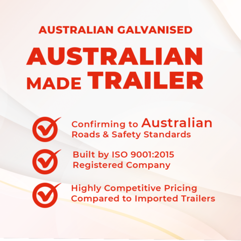 10x5 Tandem Axle Galvanised Trailer with 3 Ft Cage For Sale in Brisbane — image 2
