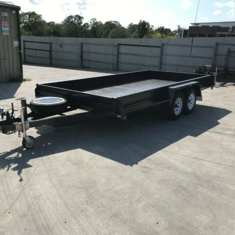 14x6'6 Tandem Box Car Carrier | Car Trailer | Tailgates | For Sale in Brisbane — image 3