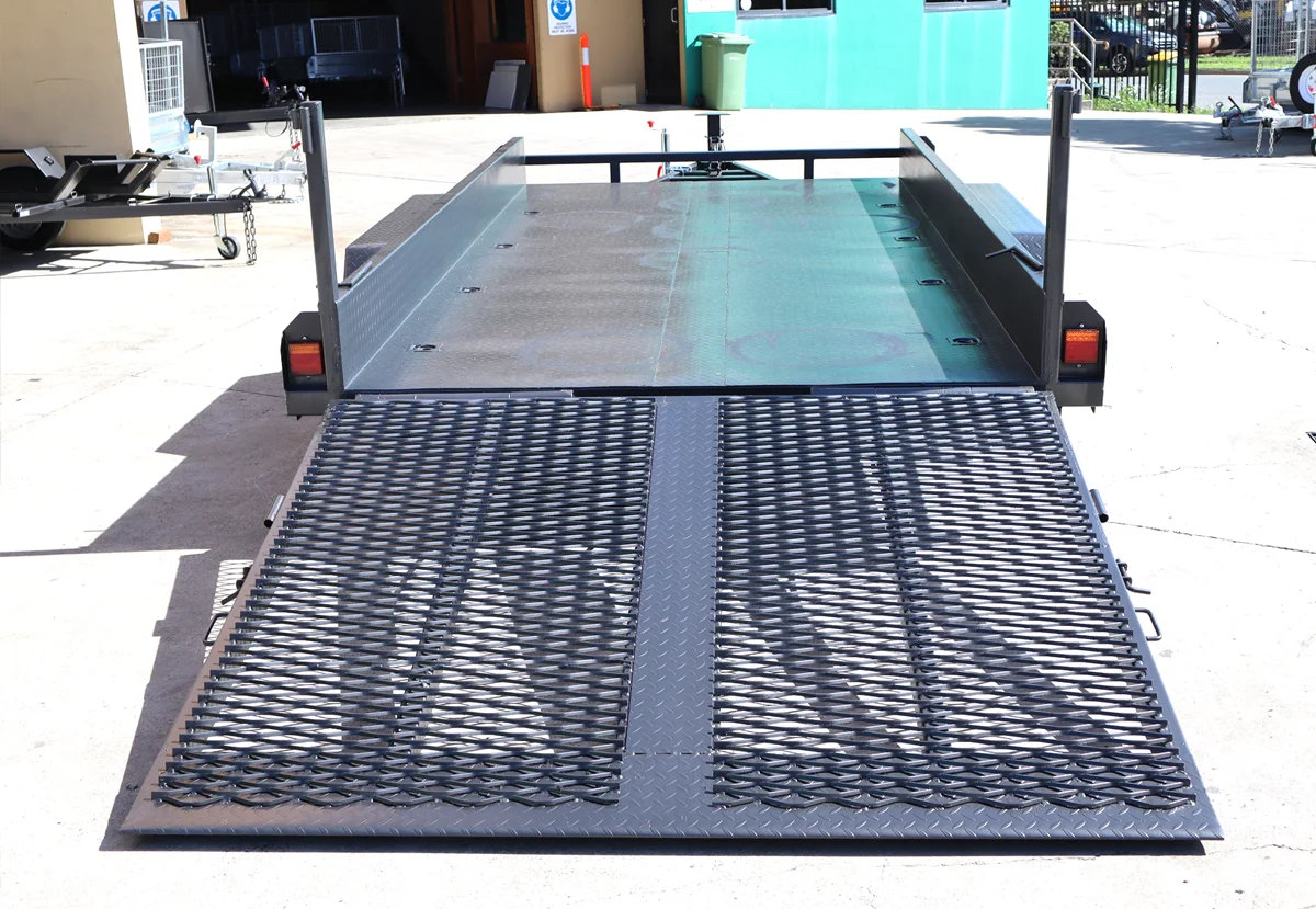 14x6’6 Australian Made Box Car Trailer With 6Ft Drop Down Rear Ramp — image 2