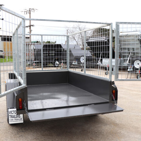 6x4 Medium Duty Cage Trailer For Sale | Smooth Floor | 3ft (900mm) Galvanised Cage Trailer for Sale Brisbane — image 6