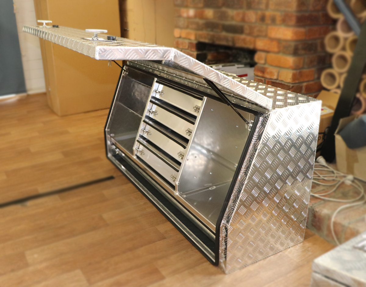 Heavy Duty Aluminium Toolbox for Ute Storage, Trailer Storage or Truck Storage — image 3