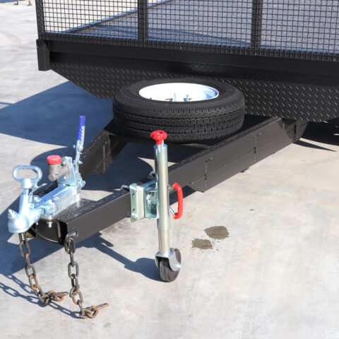 10x6 Heavy Duty Flat Top Trailer with Headboard For Sale — image 2