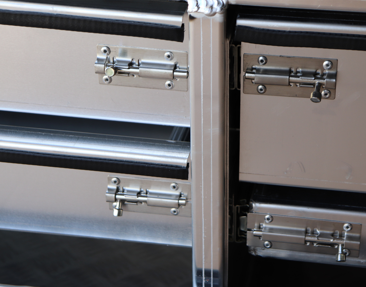 Aluminium Toolbox with 4 Drawers for Ute Storage, Trailer Storage or Truck Storage — image 6