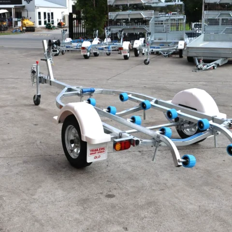 Galvanised Jetski Trailer with Rollers — image 6