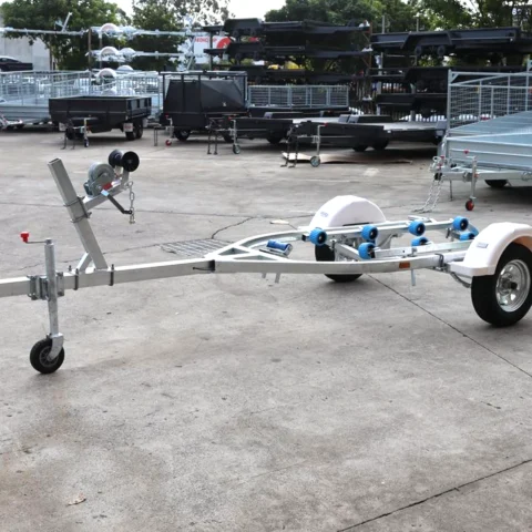 Galvanised Jetski Trailer with Rollers — image 7
