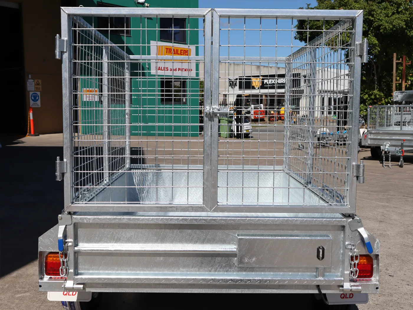 6x4 Galvanised Box Trailer with 3 Ft Cage for Sale in Brisbane — image 13