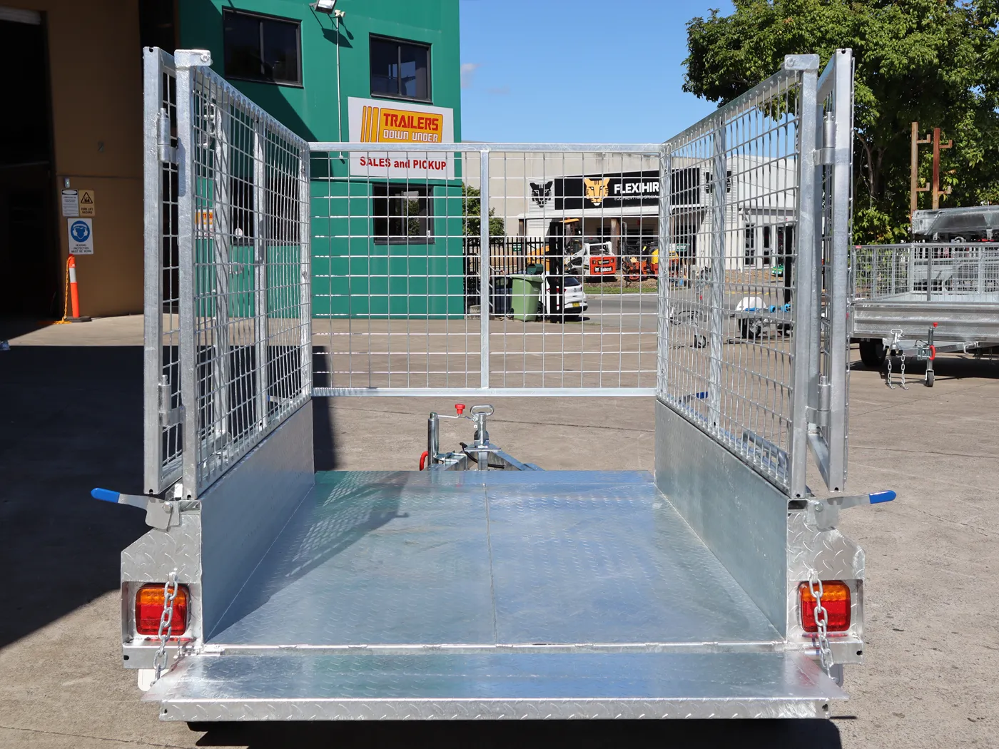6x4 Galvanised Box Trailer with 3 Ft Cage for Sale in Brisbane — image 14